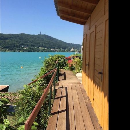 Seehaus Hochauer Direkter Seezugang Woerthersee Apartment เพิร์ทชาค อัม เวิร์ทเทอร์ซี ภายนอก รูปภาพ
