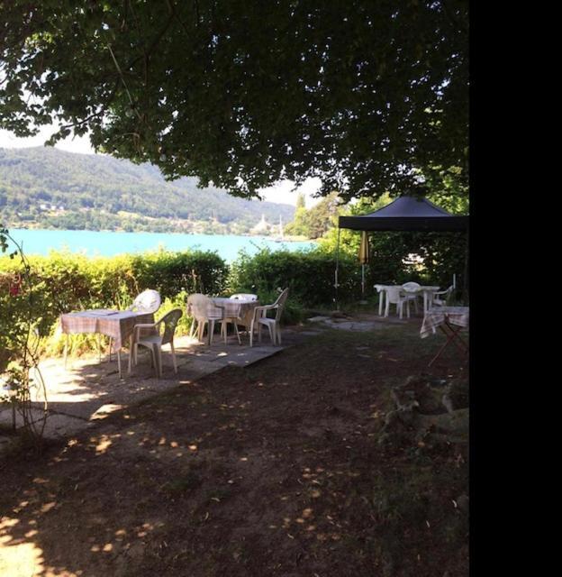 Seehaus Hochauer Direkter Seezugang Woerthersee Apartment เพิร์ทชาค อัม เวิร์ทเทอร์ซี ภายนอก รูปภาพ