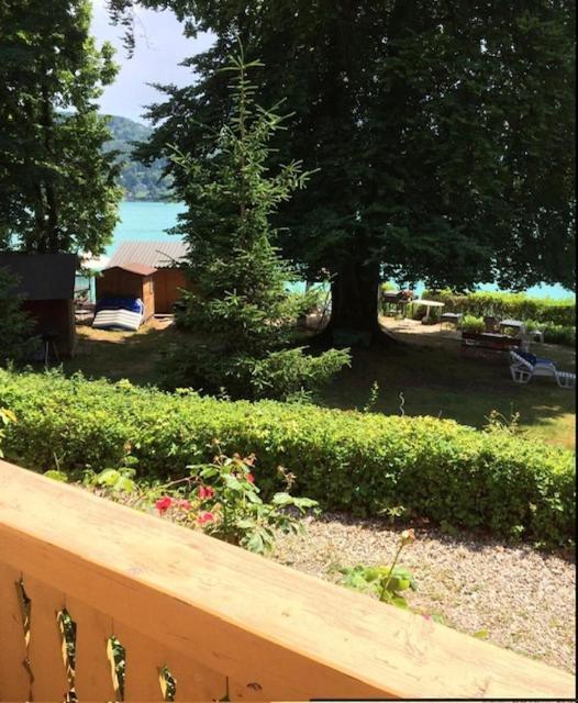 Seehaus Hochauer Direkter Seezugang Woerthersee Apartment เพิร์ทชาค อัม เวิร์ทเทอร์ซี ภายนอก รูปภาพ